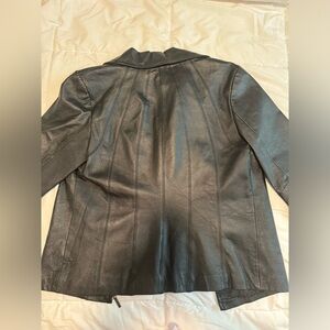 genuine leather east 5th jacket